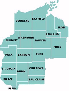 Region Five Map